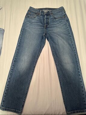Levi’s 501 Crop High Rise Straight jeans